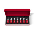 CHRISTIAN LOUBOUTIN 7 * 9 MLEAU DE PARFUM MINI SET: LOUBIFUNK + LOUBIDOO + LOUBIKISS + LOUBIROUGE + LOUBIRAJ + LOUBICROWN + LOUBICROC